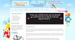 Desktop Screenshot of circleoflovechildcare.com